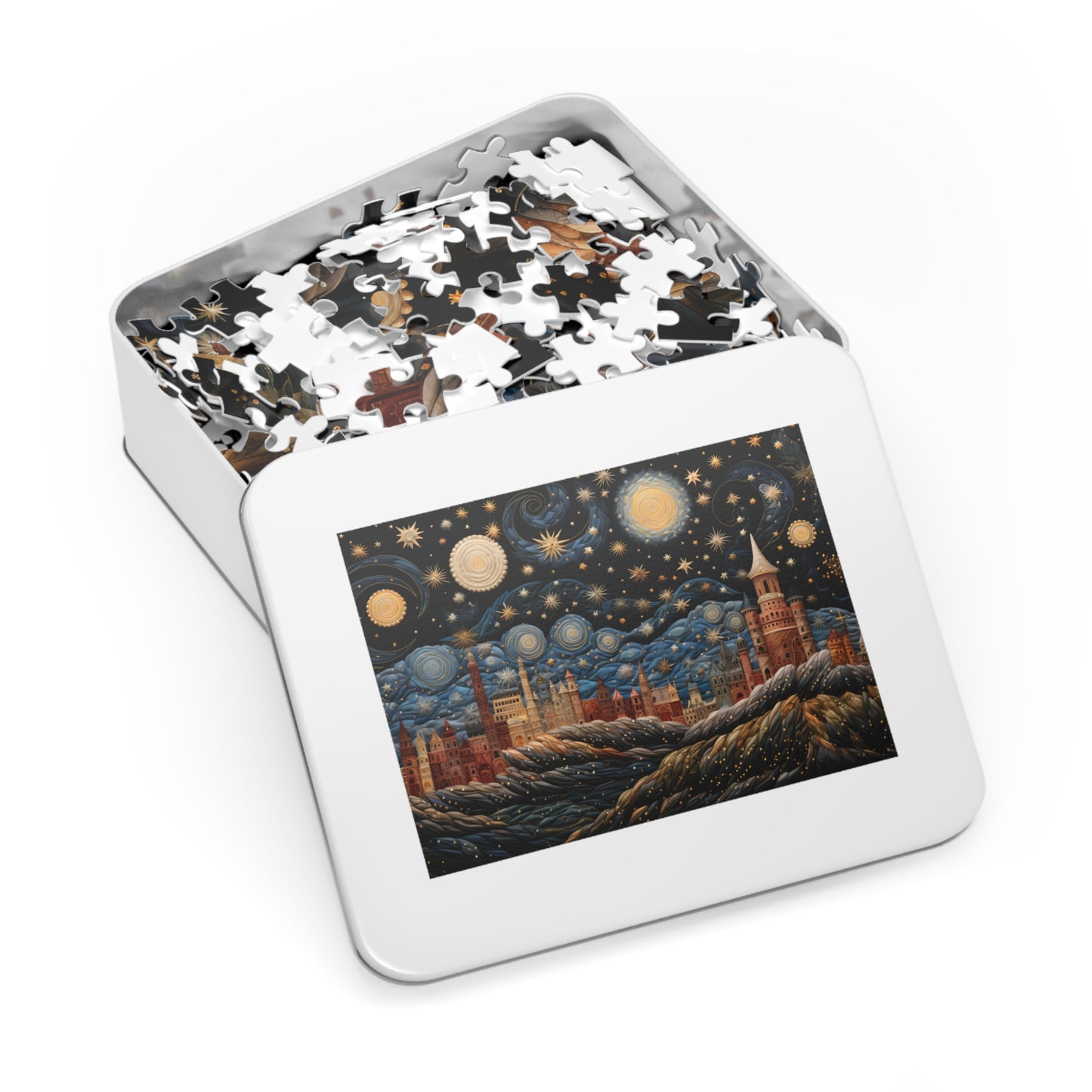 Celestial Embroidery Jigsaw Puzzle (500 or 1000-Piece)