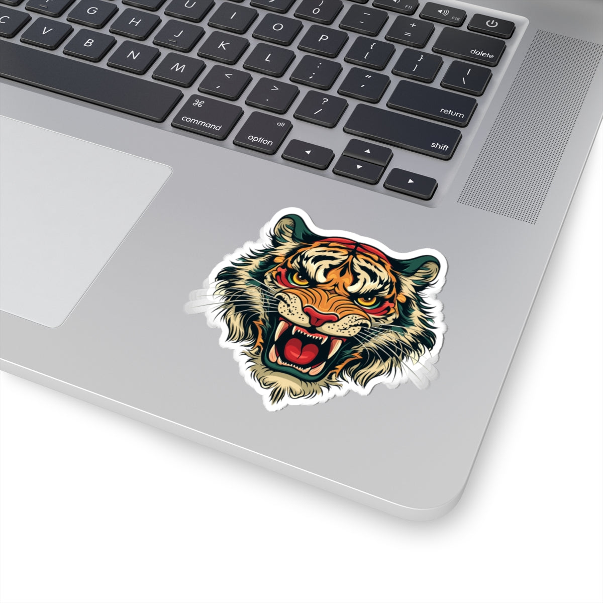 Vintage Tattoo Style Tiger Sticker