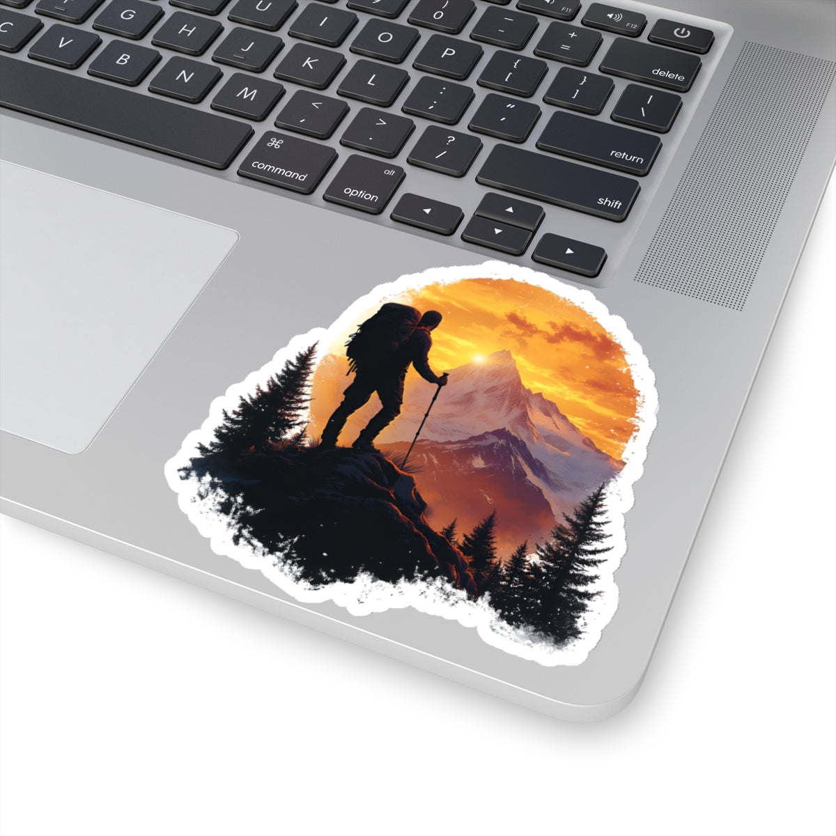 Hiking Mountain Climbing Sticker