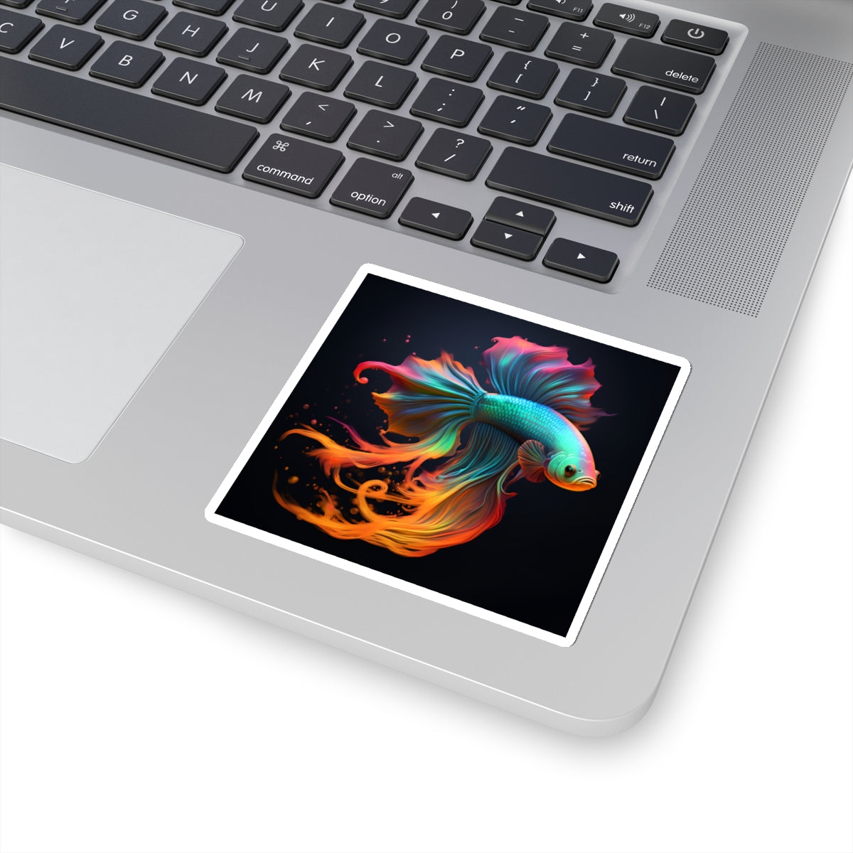 Colorful Betta Fish Sticker