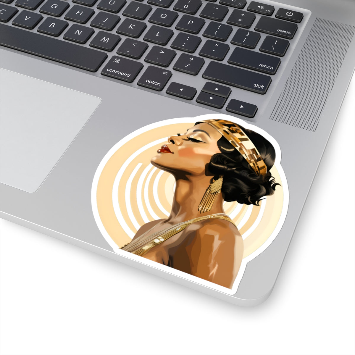 Art Deco Black Woman Sticker