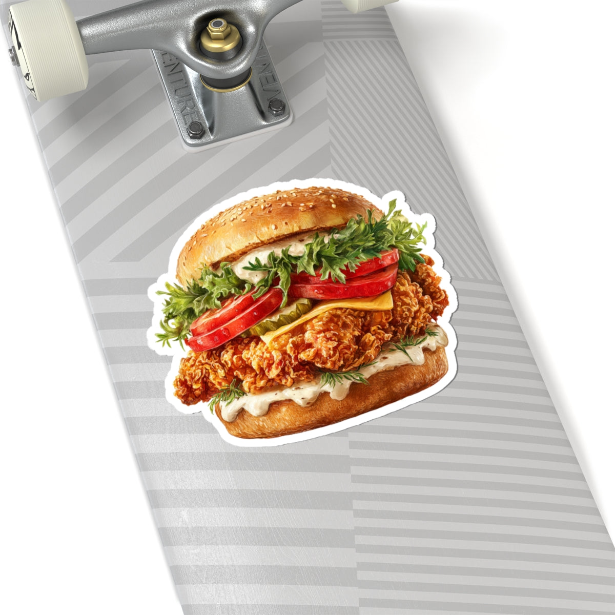 Fried Chicken Sandwich Sticker