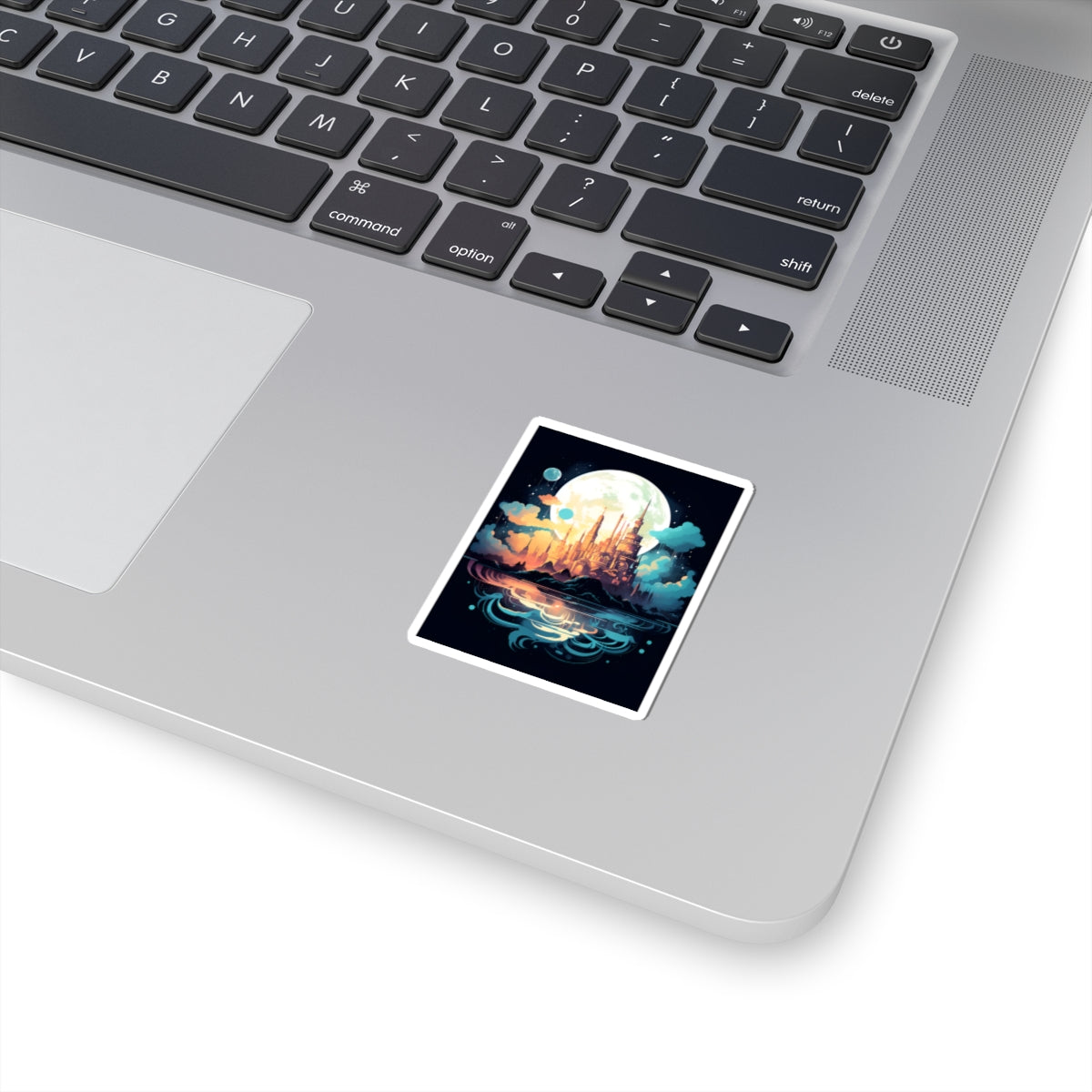 City at Night Sticker