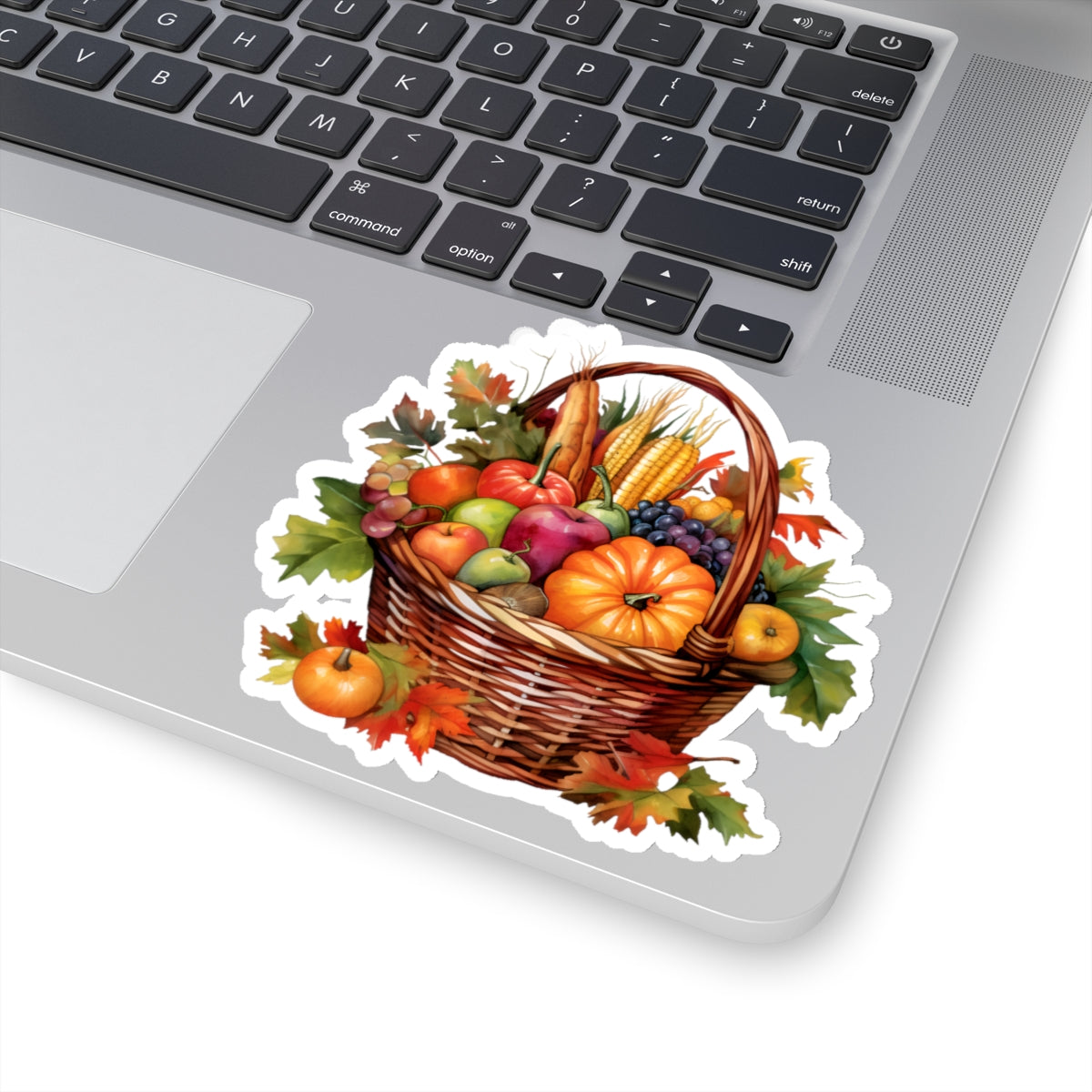 Fall Harvest Basket Sticker