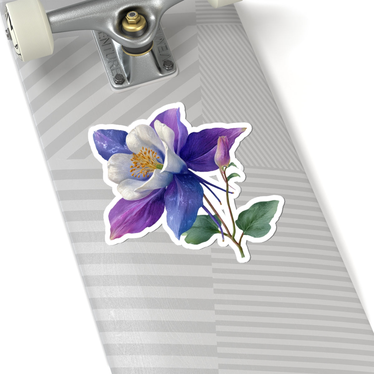 Purple Columbine Sticker