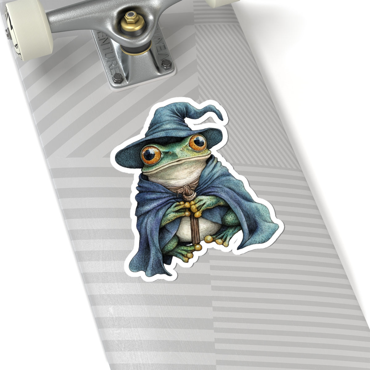 Frog Wizard Sticker