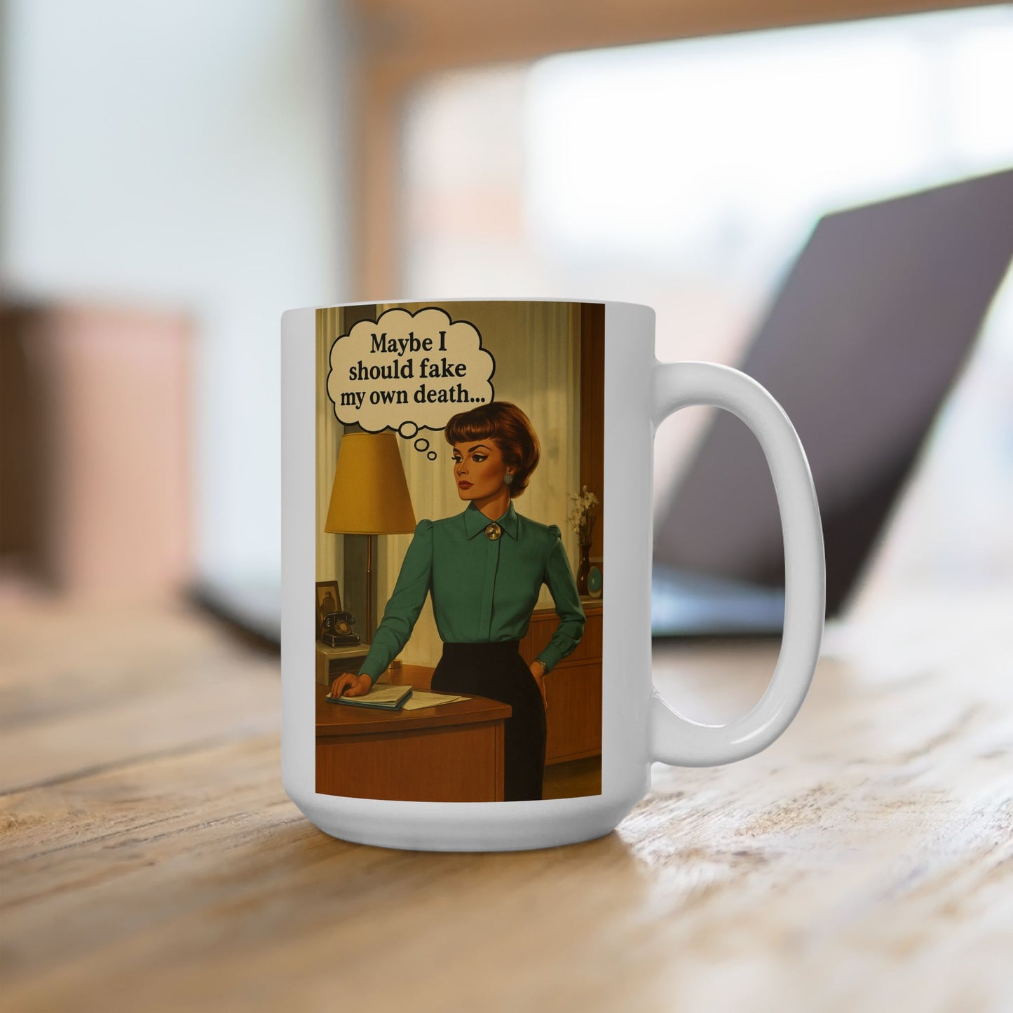 Maybe I Should Fake My Own Death Mug