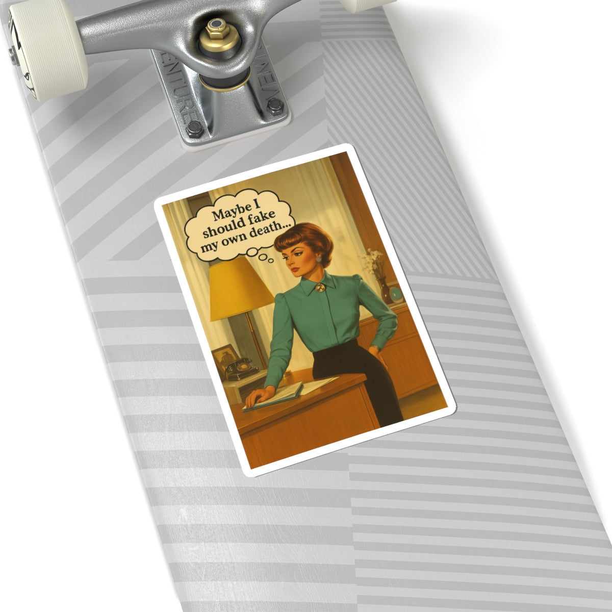 Fake My Death Sticker