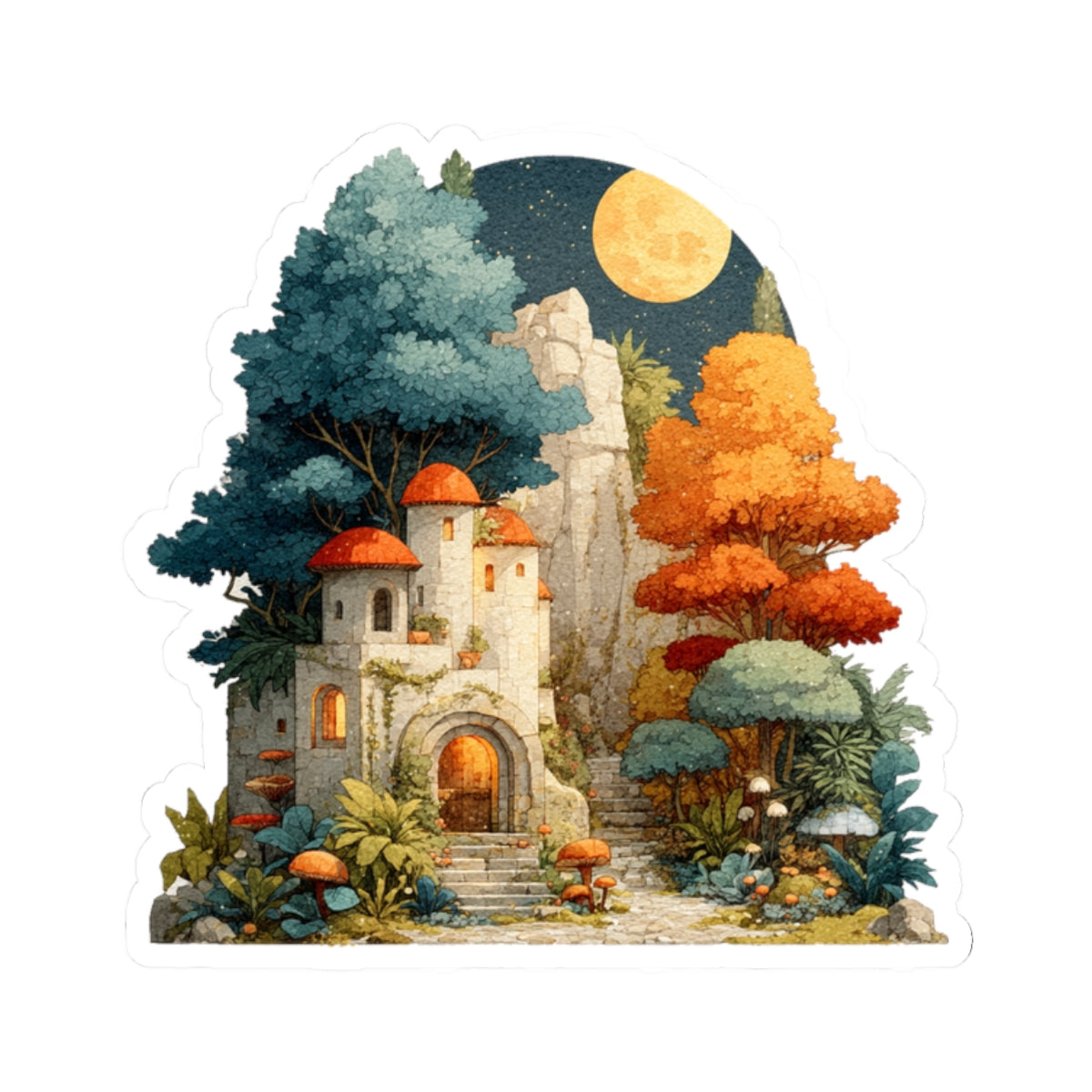 Fairytale Castle Sticker