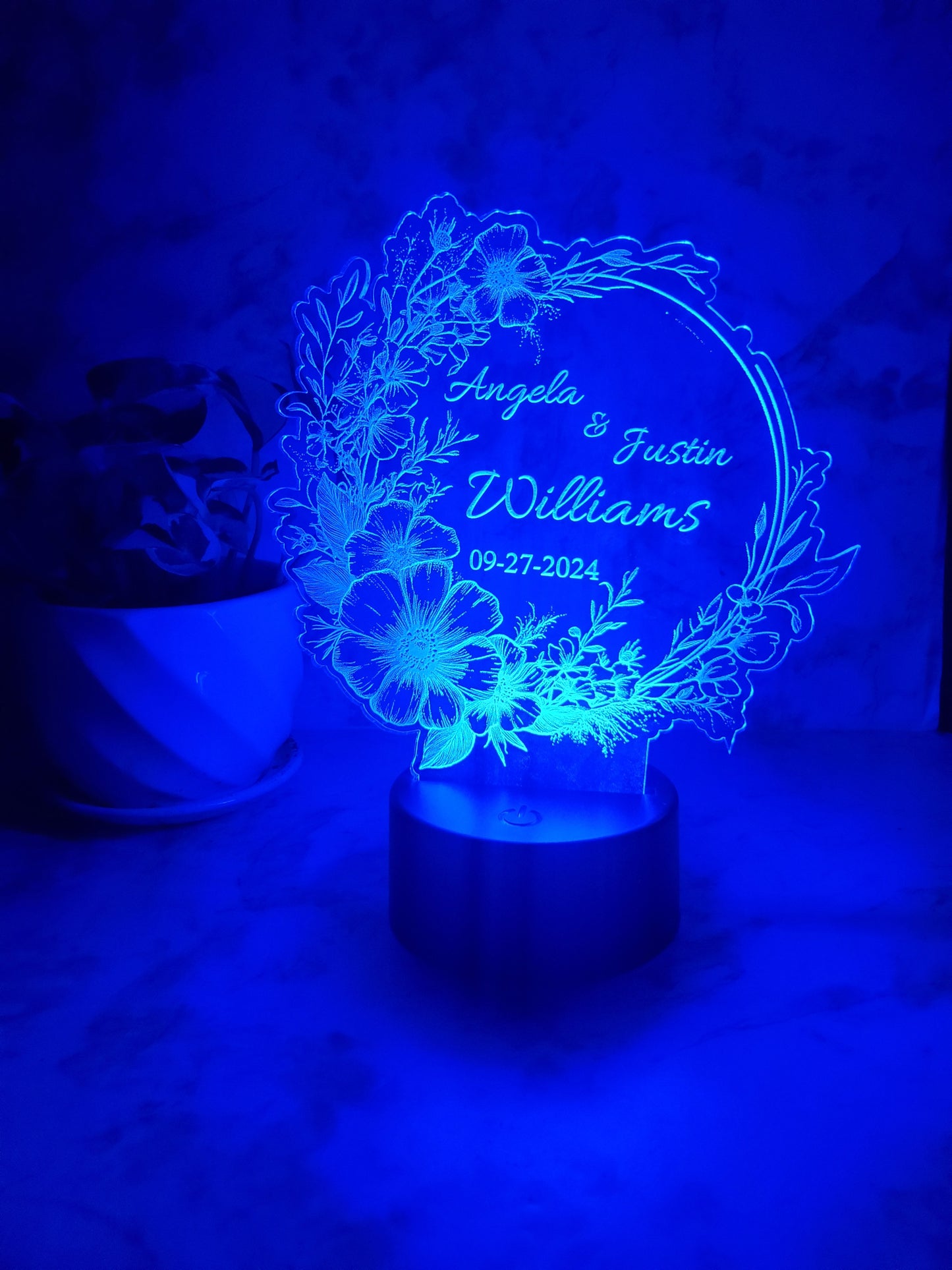 Custom Acrylic LED Couple's Sign