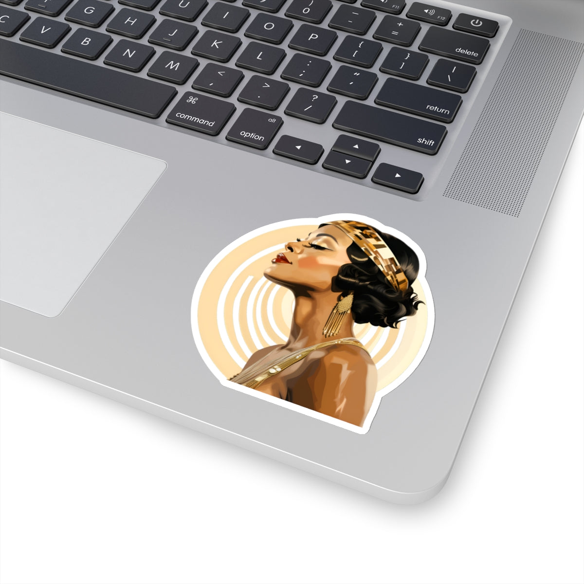 Art Deco Black Woman Sticker