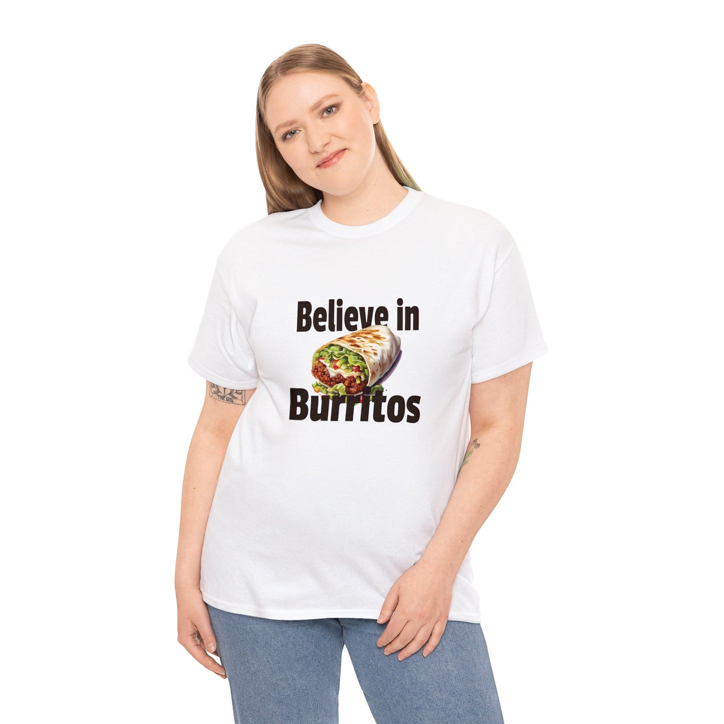 Believe in Burritos Unisex Tee
