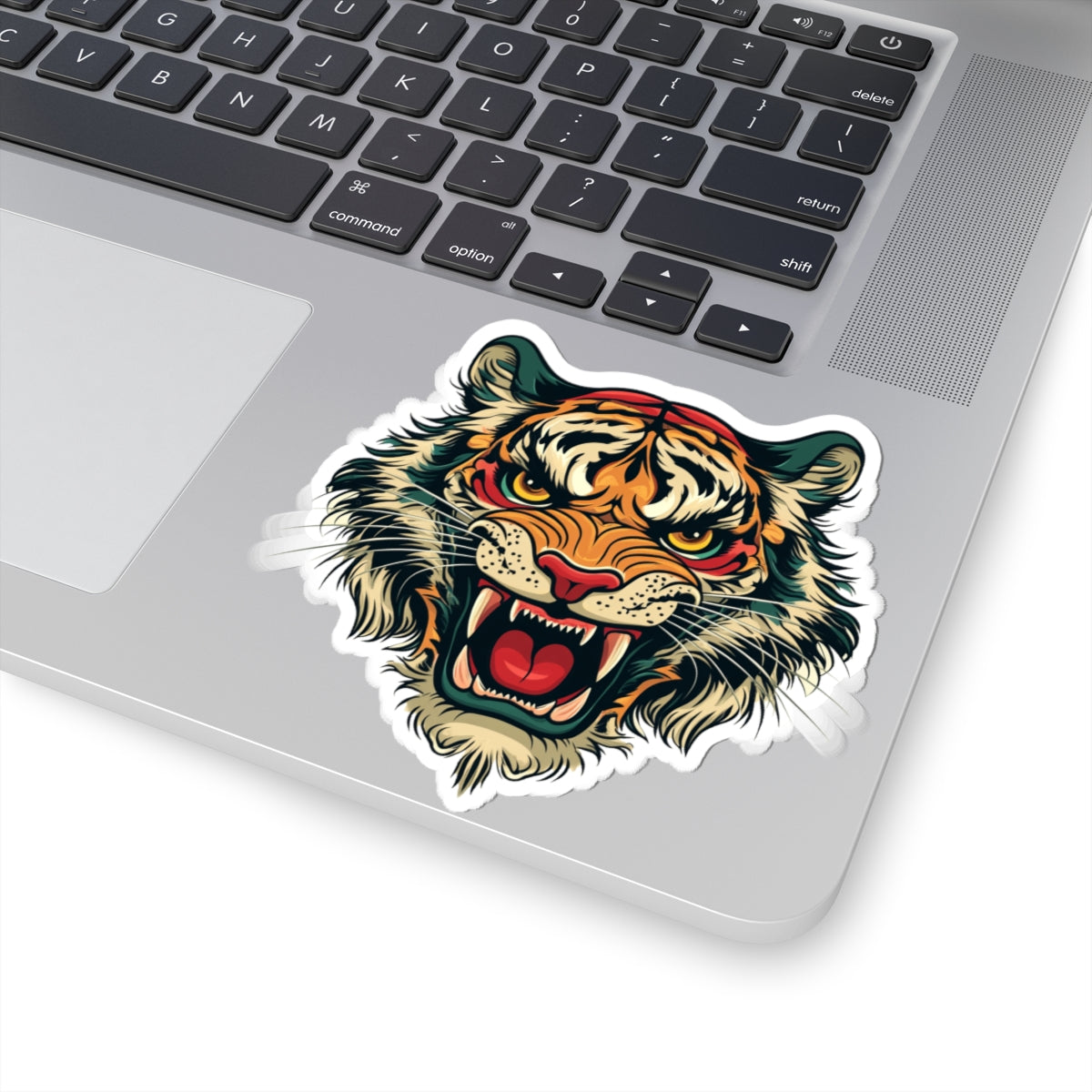 Vintage Tattoo Style Tiger Sticker