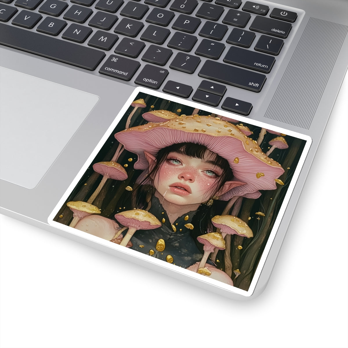 Mushroom Girl Sticker