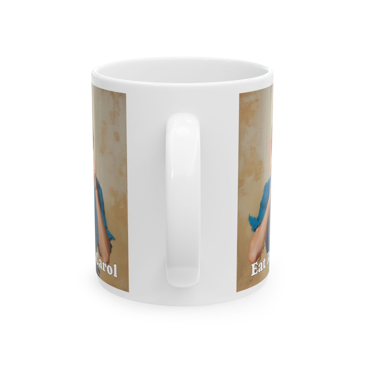 Eat Rocks, Carol Mug