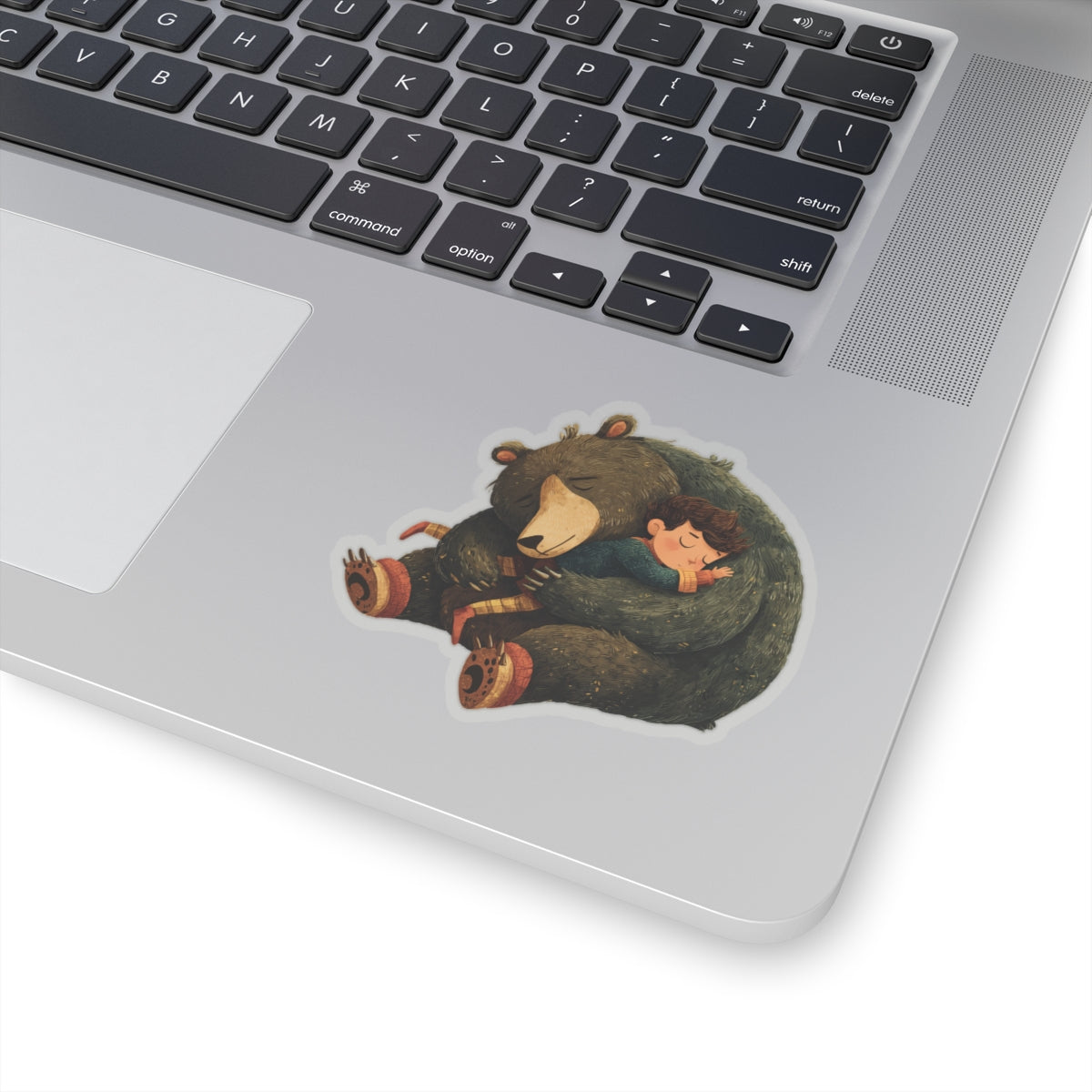 Little Boy and The Bear Sticker