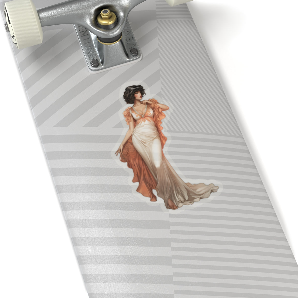 Art Nouveau Latina Woman Sticker
