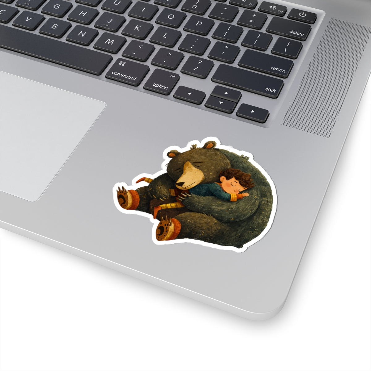 Little Boy and The Bear Sticker