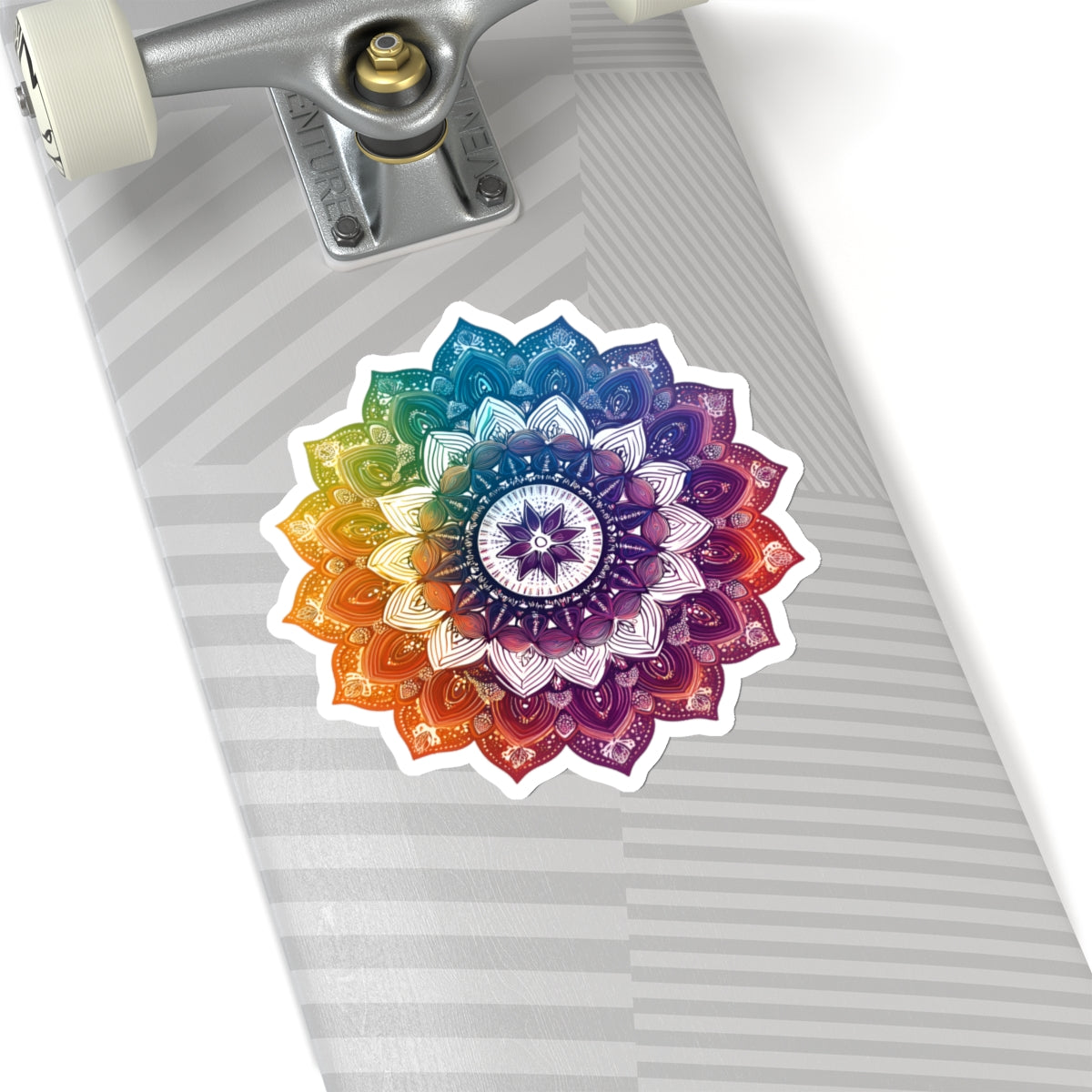 Rainbow Mandala Sticker