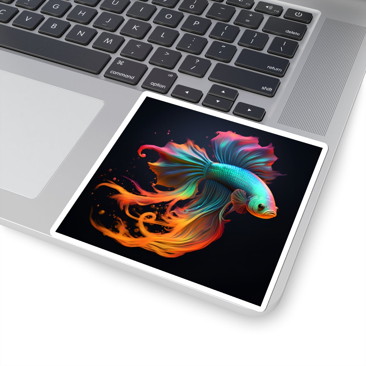 Colorful Betta Fish Sticker