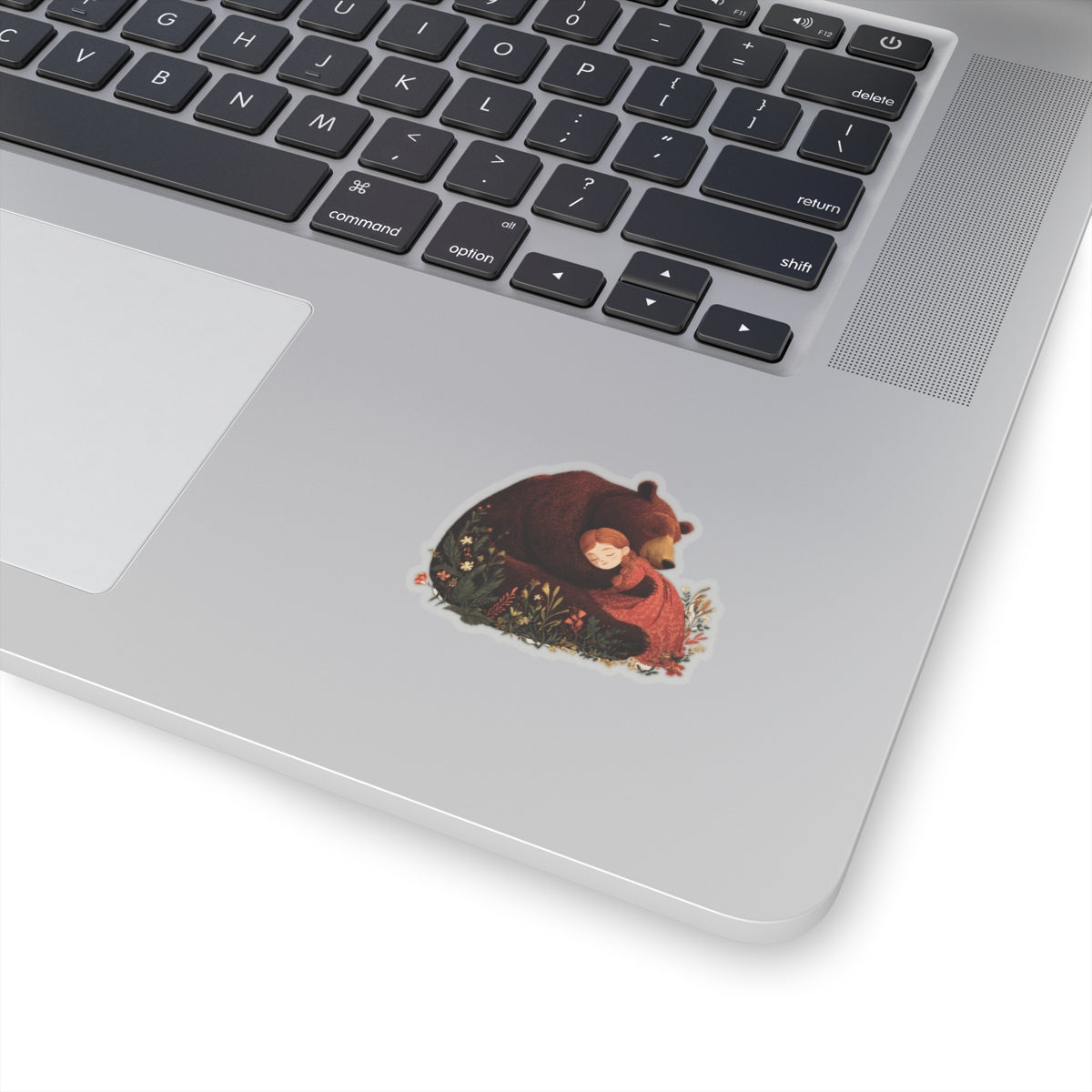 Little Girl and The Bear Sticker
