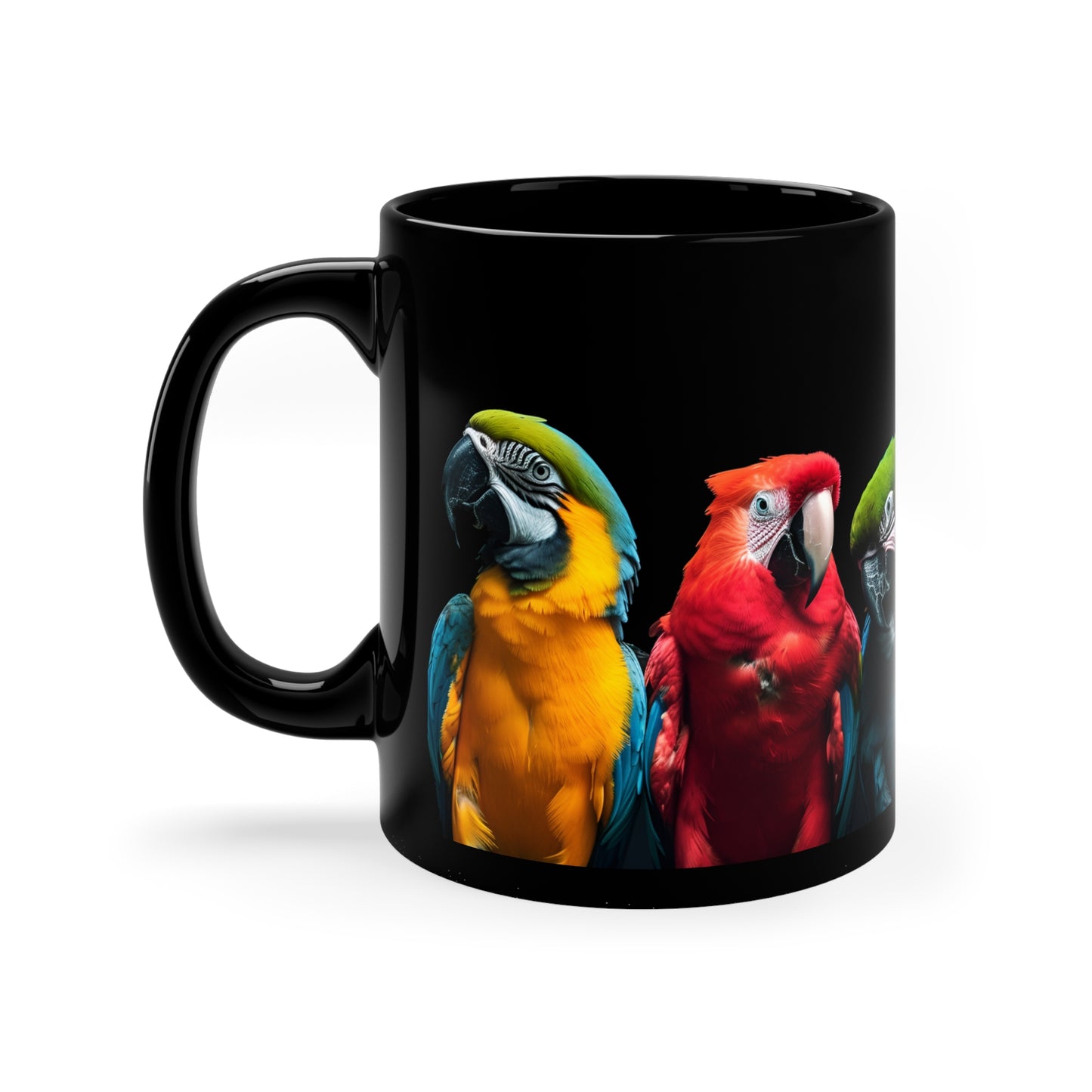Bright Parrots Mug