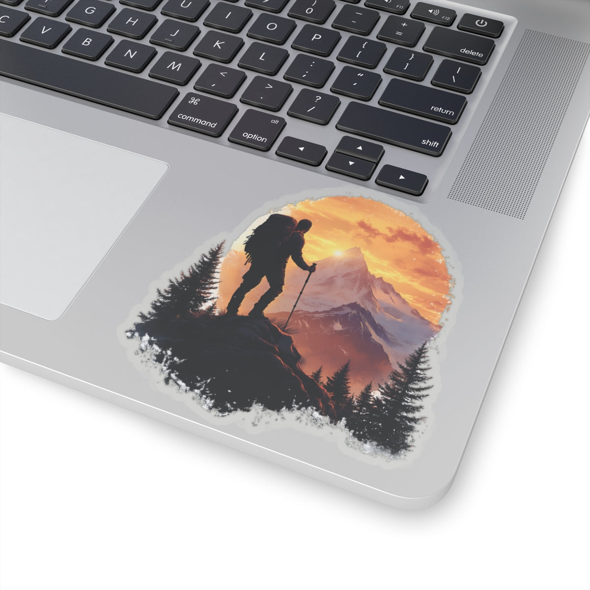 Hiking Mountain Climbing Sticker