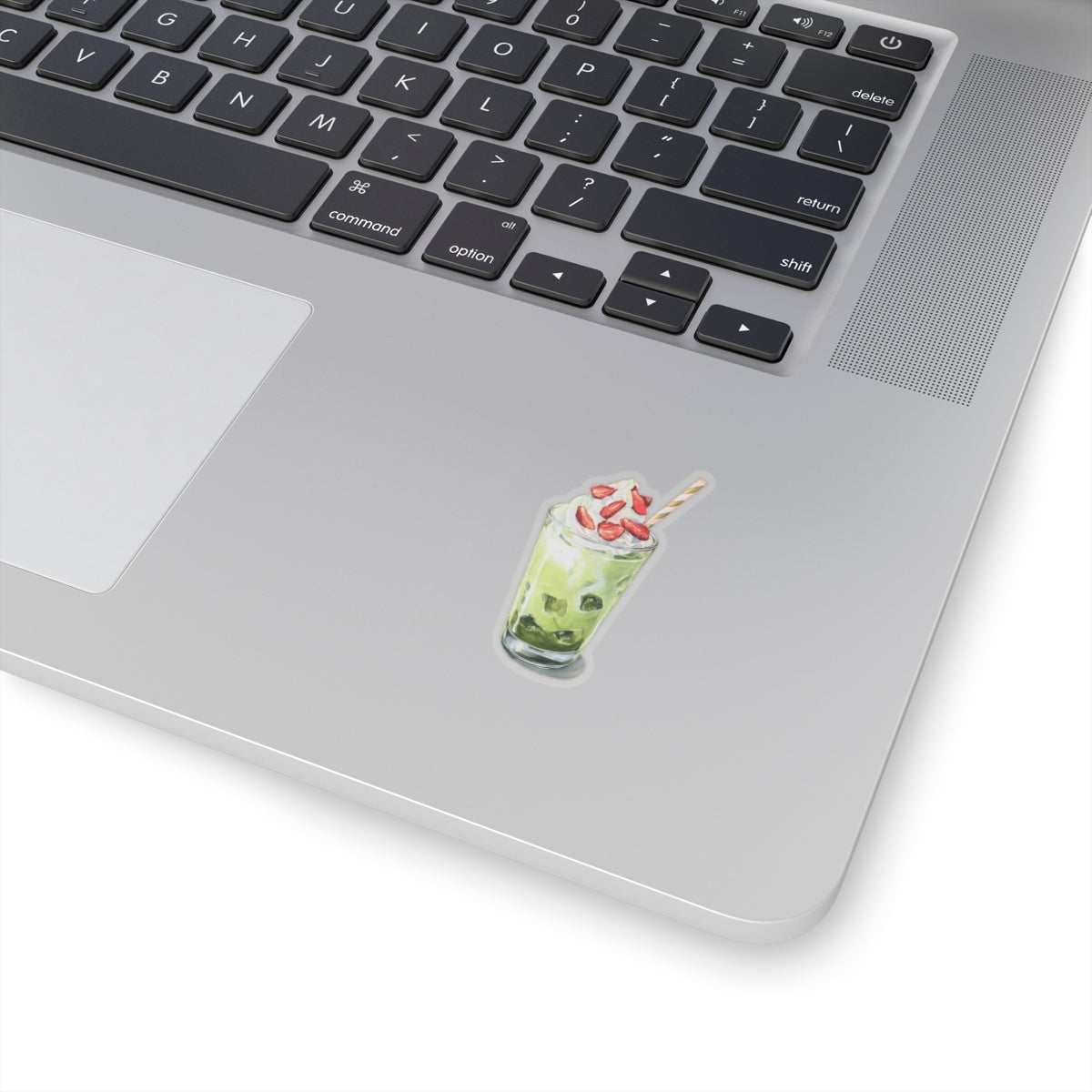Strawberry Matcha Drink Sticker
