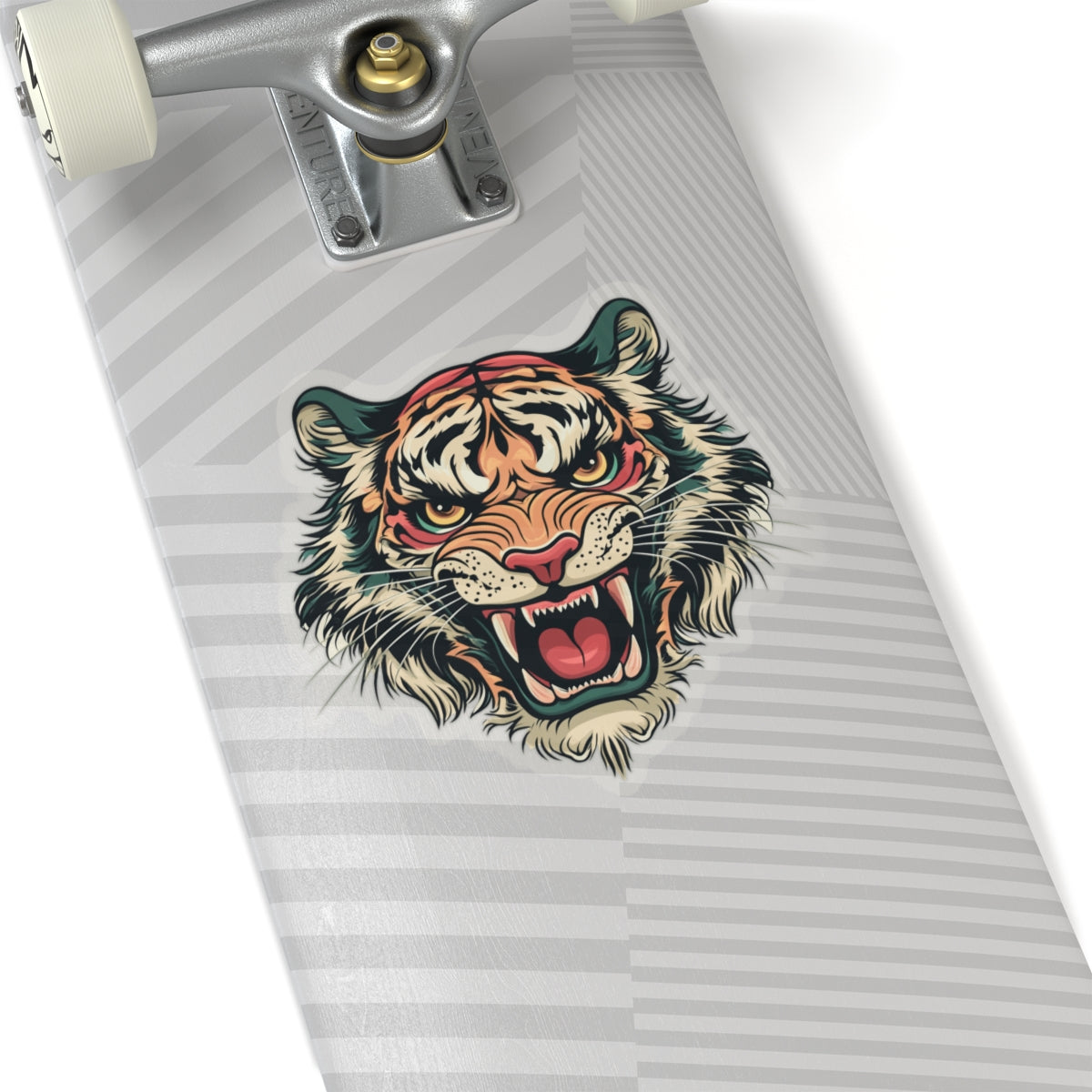 Vintage Tattoo Style Tiger Sticker