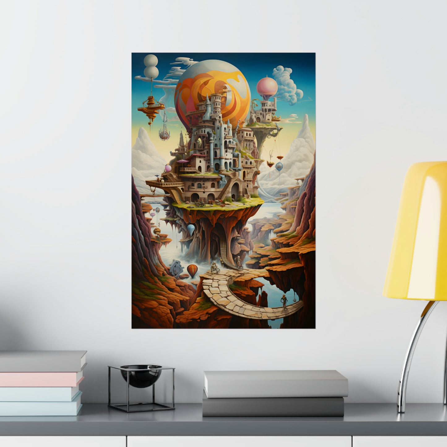 Whimsical Castle Poster