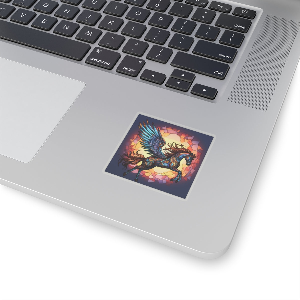 Stained Glass Pegasus Sticker