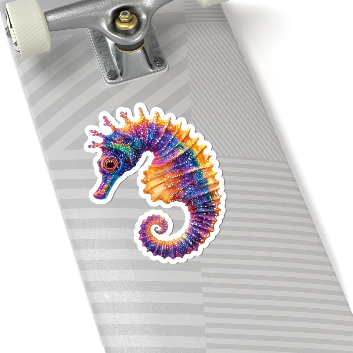 Colorful Sea Horse Sticker