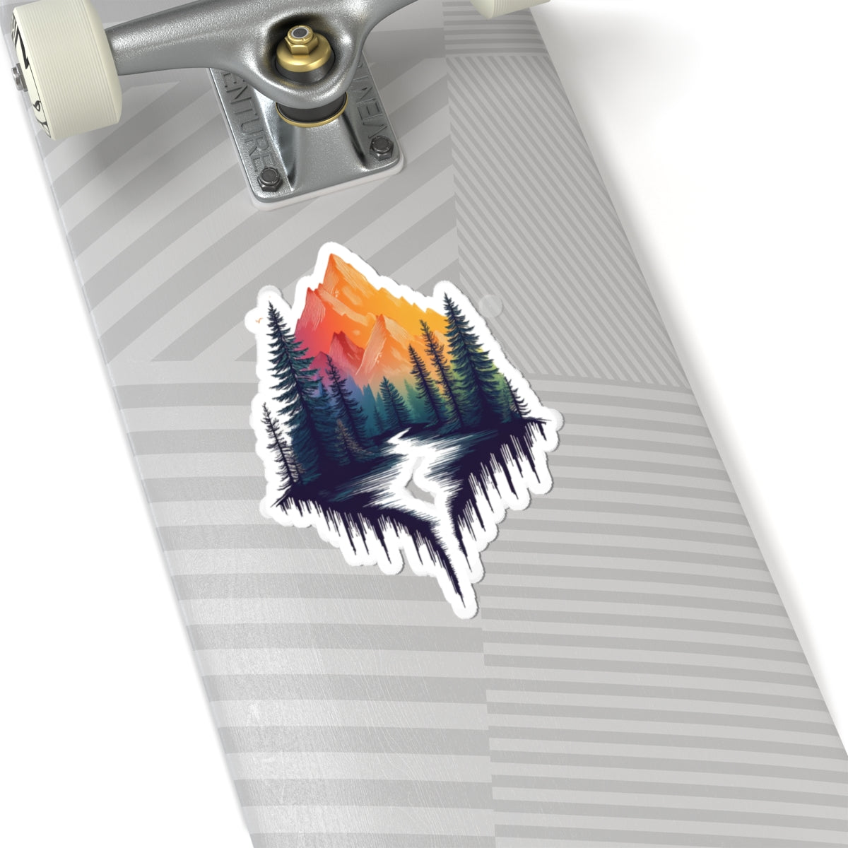 Mountain Forest Sticker