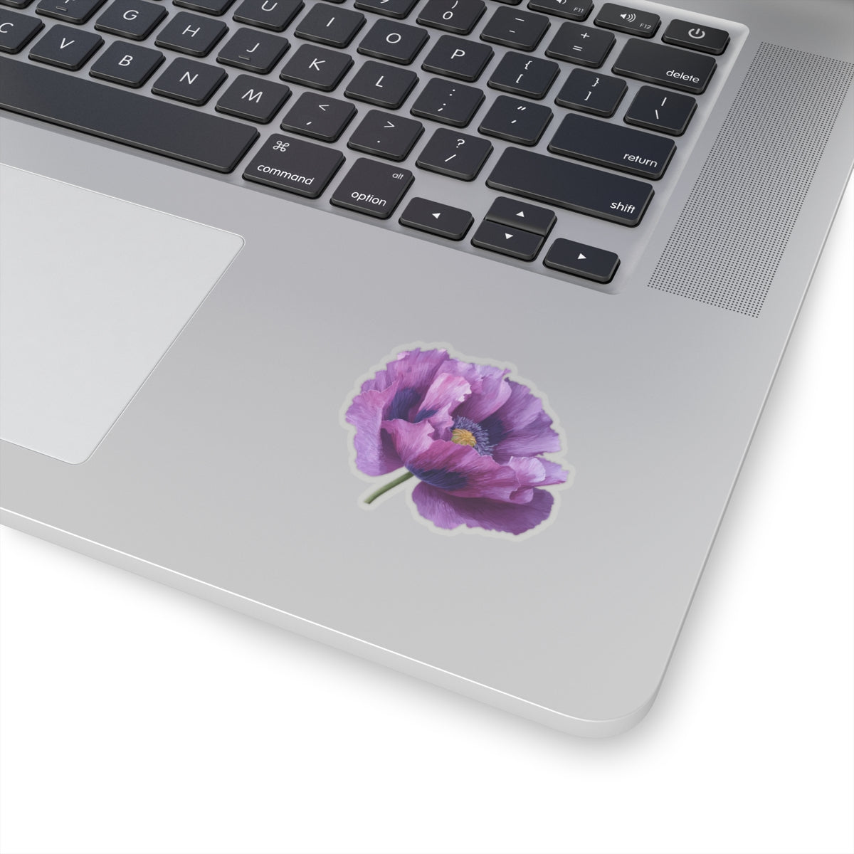 Purple Poppy Sticker