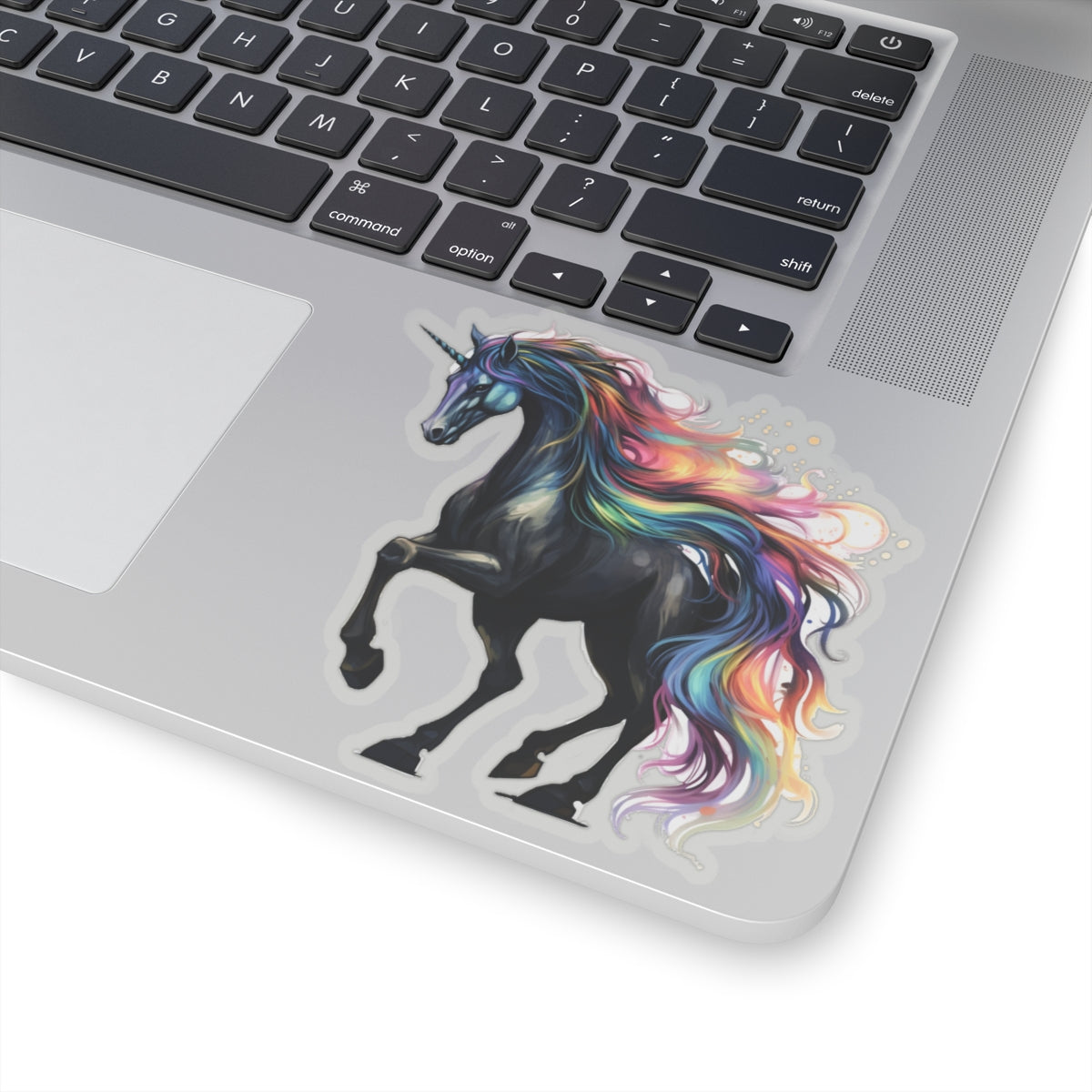 Black Unicorn Sticker