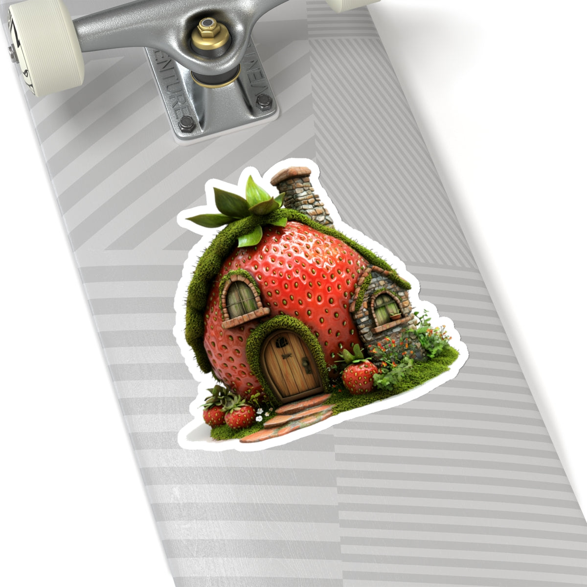 Strawberry House Sticker