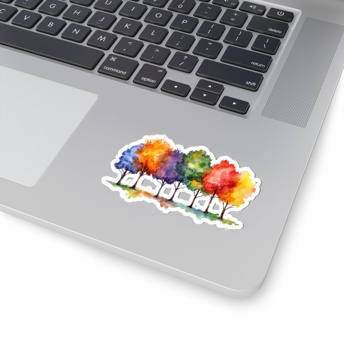 Watercolor Trees Sticker