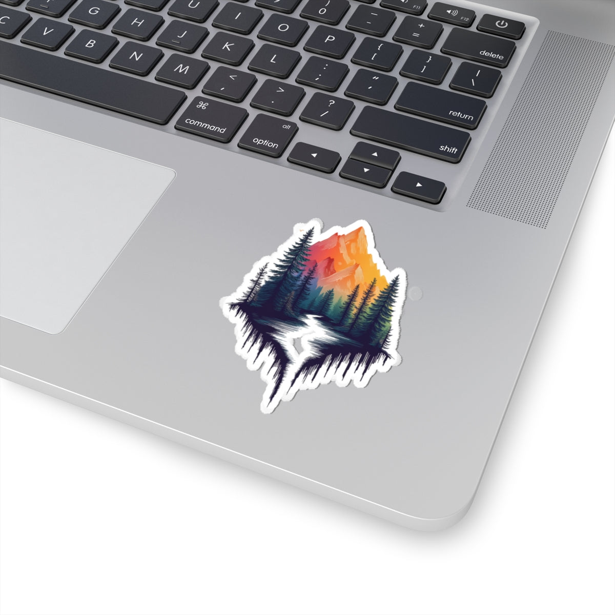 Mountain Forest Sticker