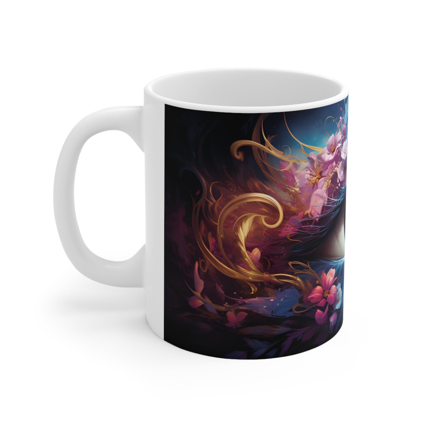 Surreal Eye Mug - 11 oz Ceramic Mug -