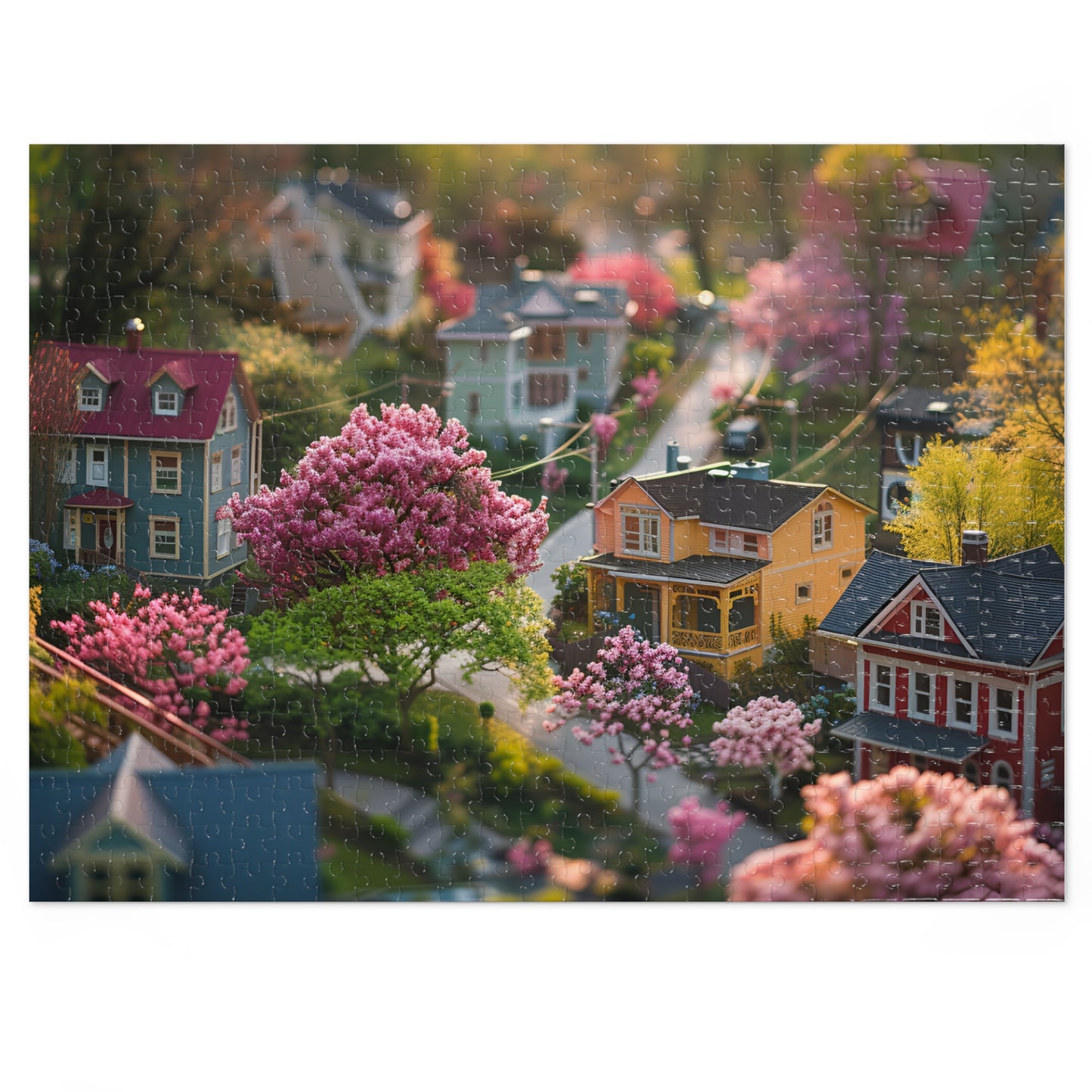 Tilt-Shift Town Jigsaw Puzzle ( 500,1000-Piece)