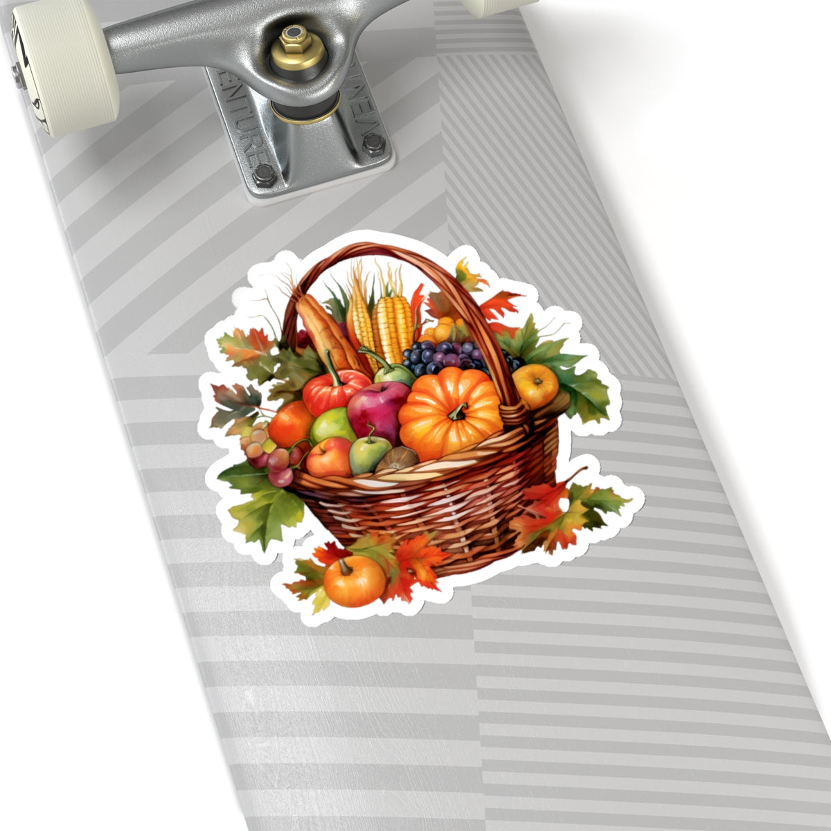Fall Harvest Basket Sticker