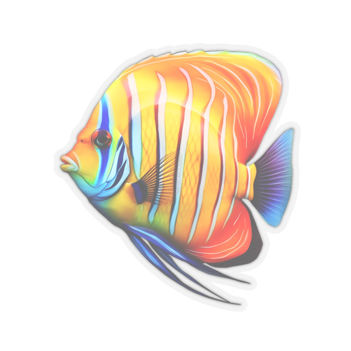 Tropical Fish Sticker