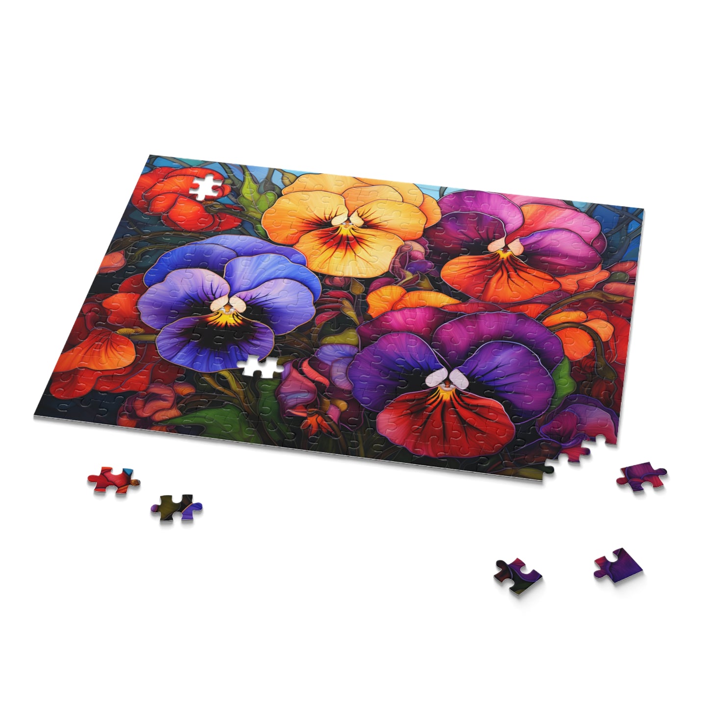 Pansies Puzzle (252 or 500-Piece)
