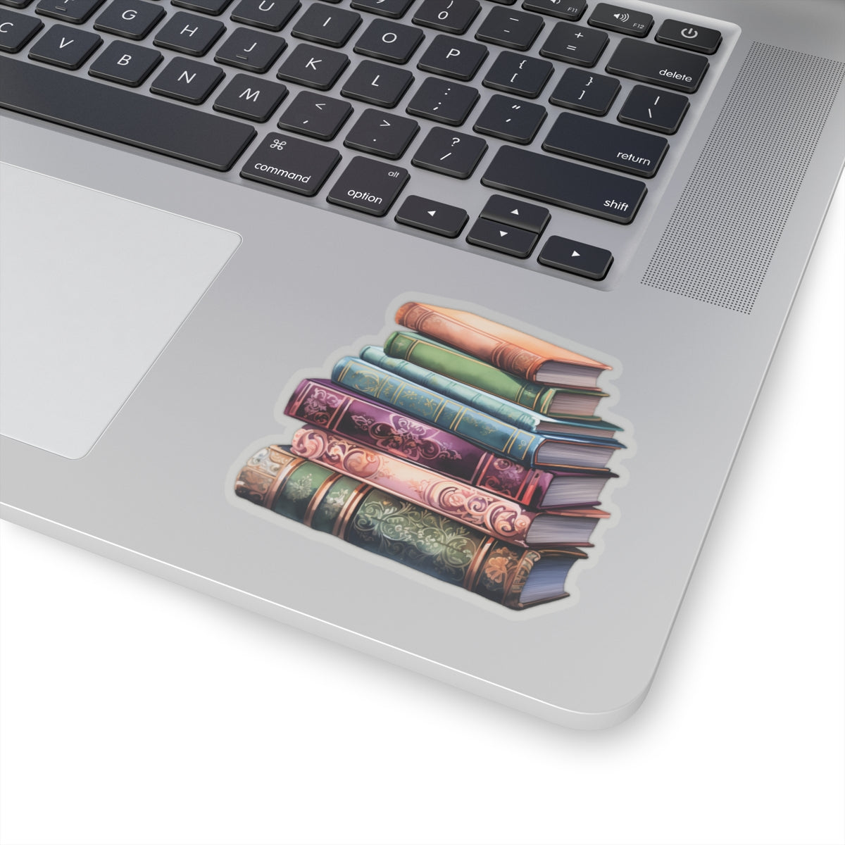 Book Stack Sticker