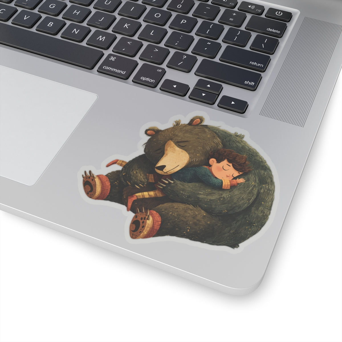 Little Boy and The Bear Sticker