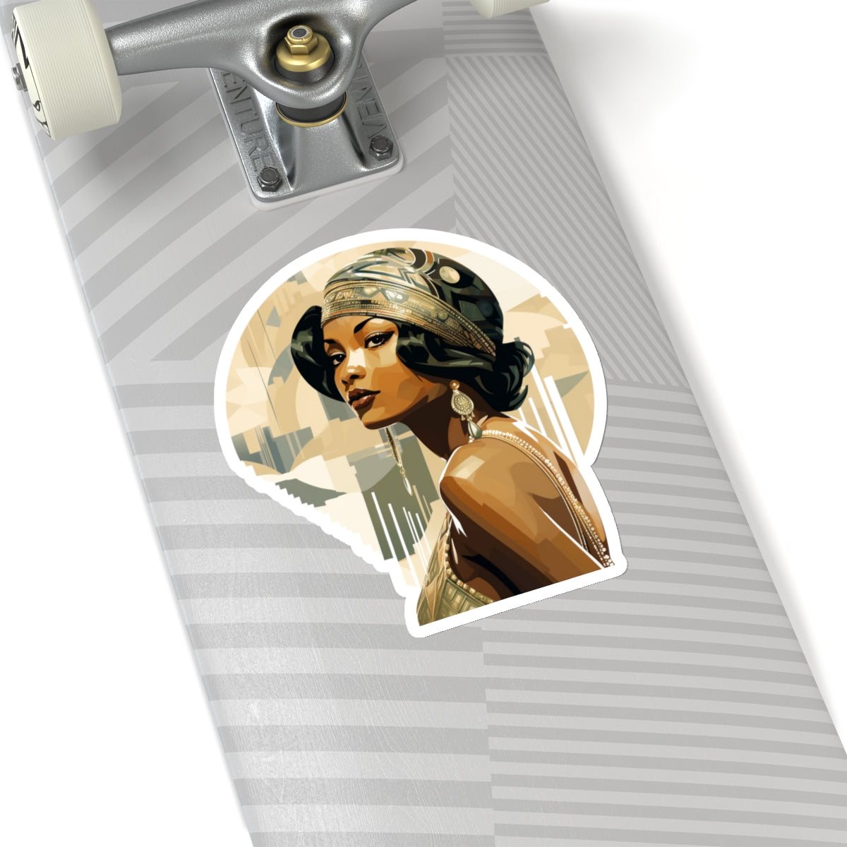 Art Deco Black Woman Sticker