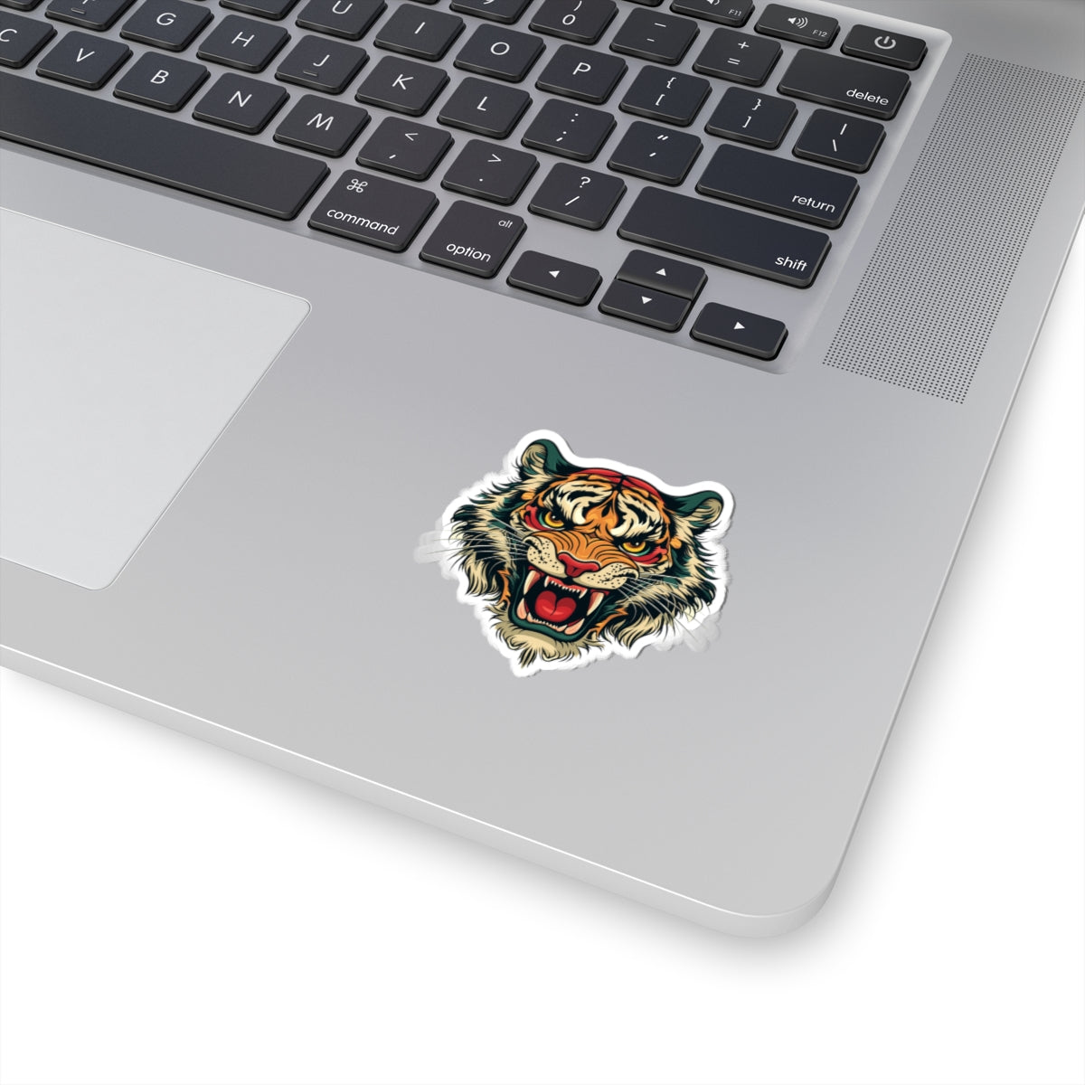 Vintage Tattoo Style Tiger Sticker