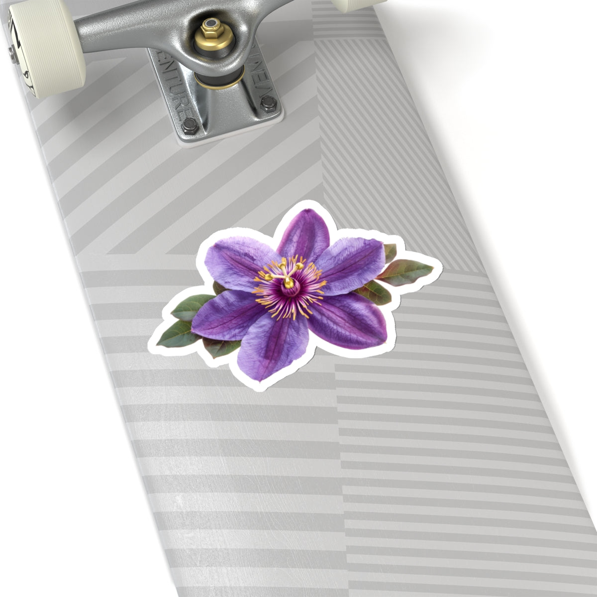 Purple Passion Flower Sticker