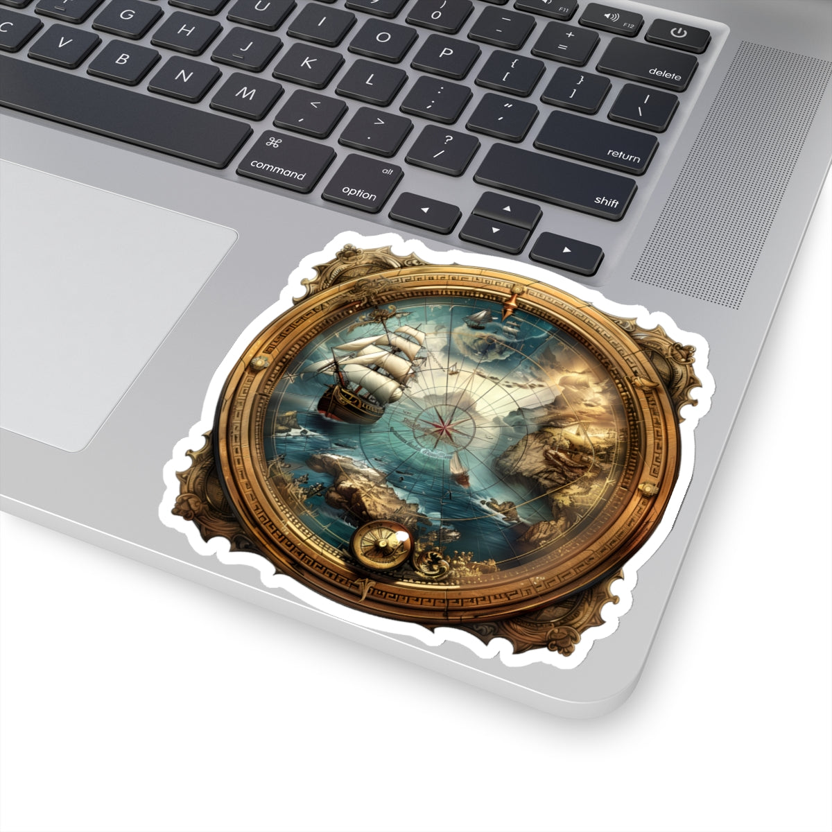 Sailing Compass Sticker