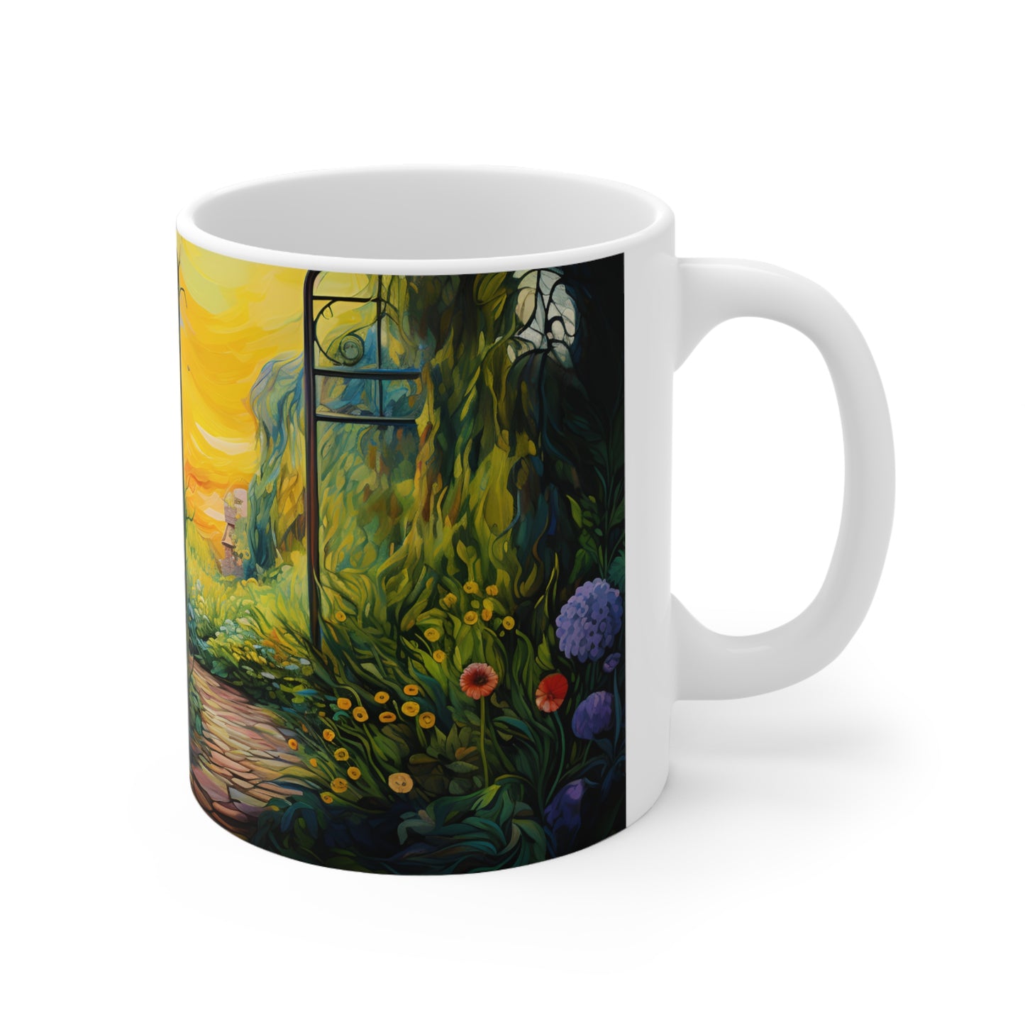 Secret Garden Mug - 11pz Ceramic Mug